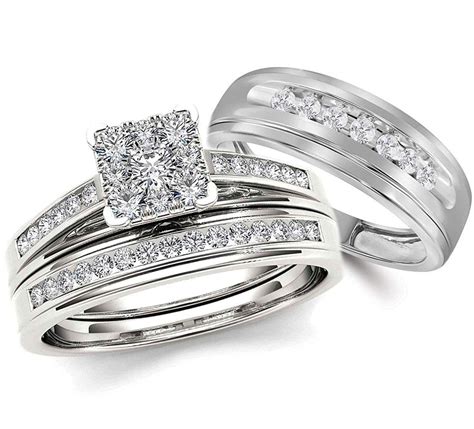 white gold wedding rings